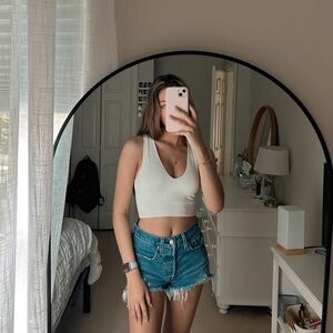 Garage 'Stella Seamless Plunge Tank Top'